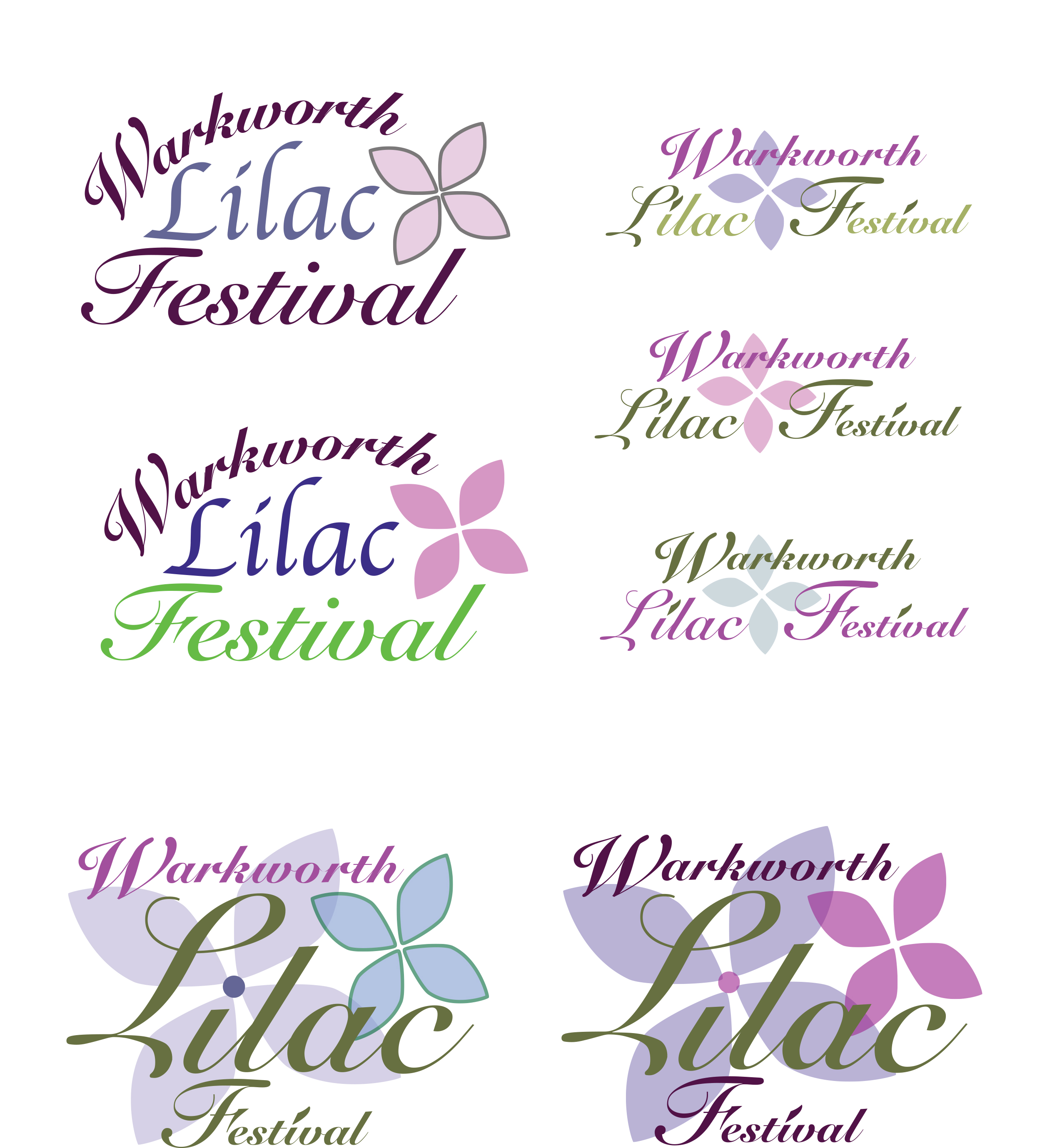 Warkworth Lilac Logo